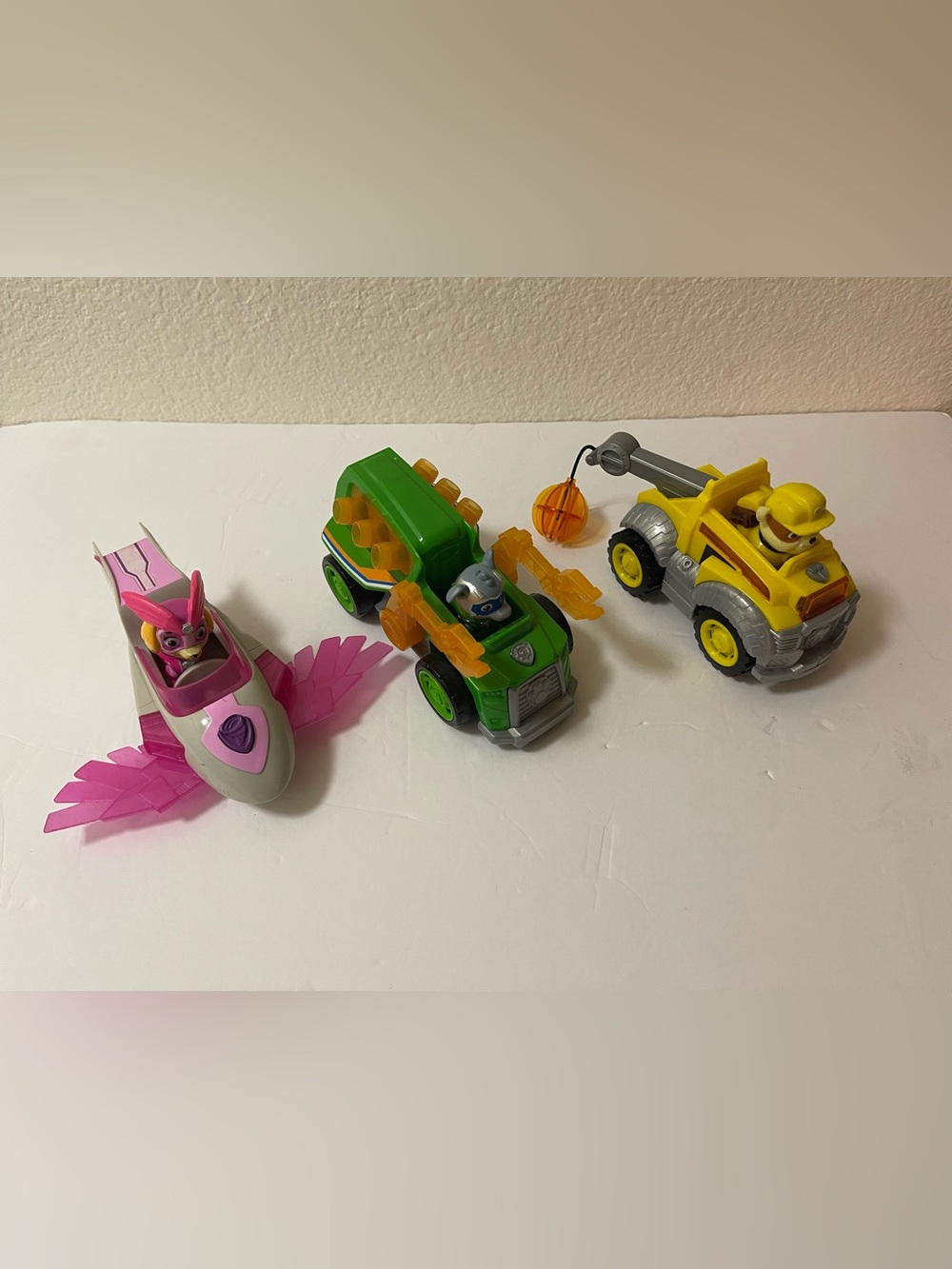 Paw Patrol Mighty Pups Vehicles with WORKING SOUNDS/LIGHTS Lot